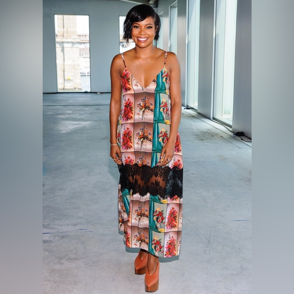 Stella McCartney Multicolor Floral Maxi Dress